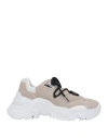N°21 Man Sneakers Beige Size 9 Leather In Beige