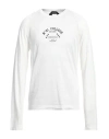 N°21 Man Sweater White Size 36 Cotton, Elastane In White