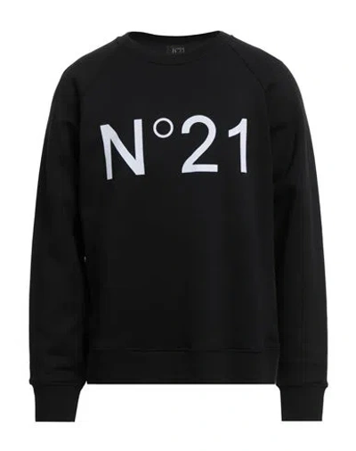 N°21 Man Sweatshirt Black Size Xxl Cotton