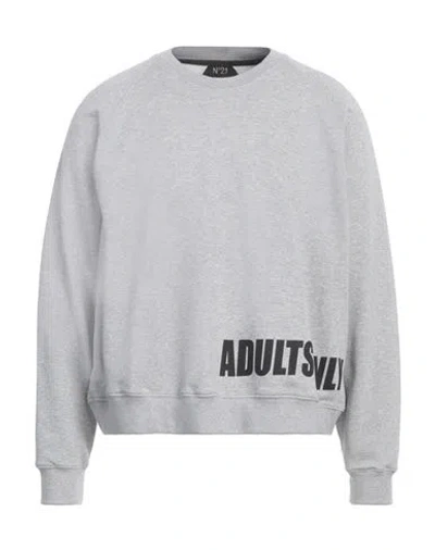 N°21 Man Sweatshirt Grey Size S Cotton