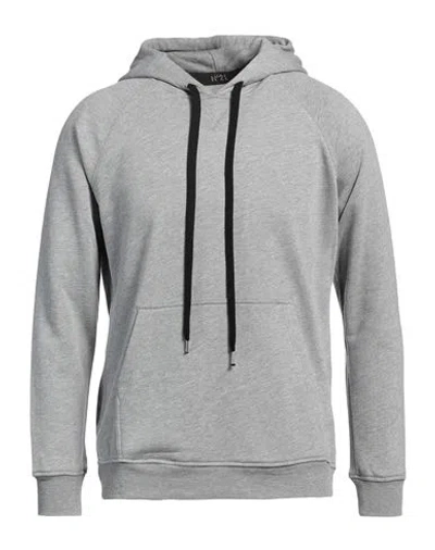 N°21 Man Sweatshirt Light Grey Size S Cotton In Grey
