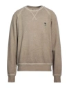 N°21 Man Sweatshirt Sand Size Xl Cotton, Elastane In Beige