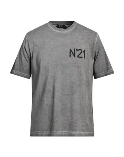 N°21 Man T-shirt Grey Size Xl Cotton