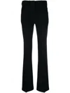 N°21 Logo Embossed Casual Pants In Black