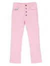 N°21 Mid-rise Straight-leg Jeans In Pink