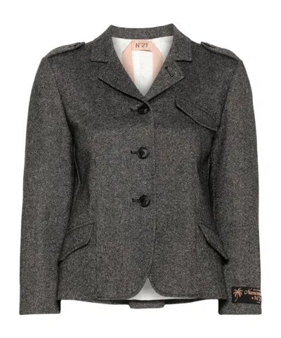 N°21 MÉLANGE-EFFECT JACKET