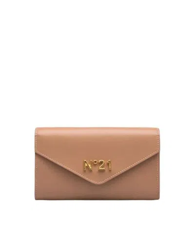N°21 Nº 21 Small Leather Goods In Beige