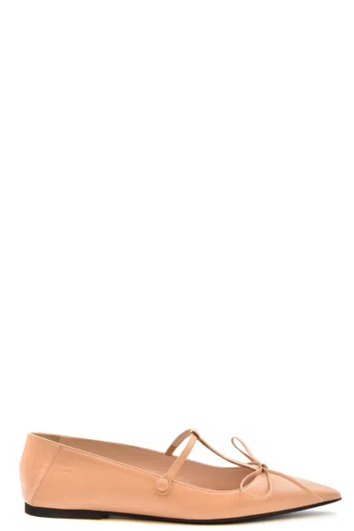 N°21 Ballet Flats In Beige