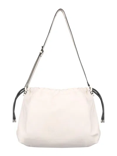 N°21 Eva Shoulder Bag In White
