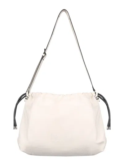 N°21 Eva Shoulder Bag In White