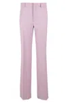 N°21 Tailored Wide-leg Trousers In Purple