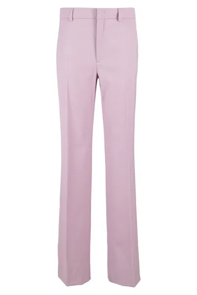 N°21 Tailored Wide-leg Trousers In Purple
