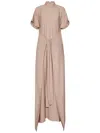 N°21 Short Sleeve Dress In Pink