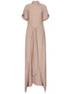 N°21 Short Sleeve Dress In Pink