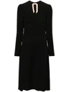 N°21 Draped Midi Dress