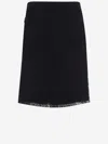 N°21 Midi Skirt With Lace Finish