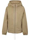 N°21 Polyester Jacket In Beige