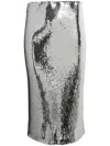 N°21 No.21 Skirt In M801 Argento