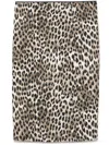 N°21 Leopard-print Mini Skirt In Sbl