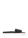 N°21 Slide Sandals With Logo In Black