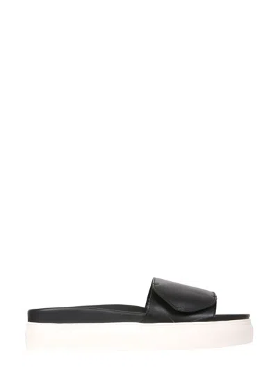 N°21 N°21 SLIDE SANDALS WITH LOGO