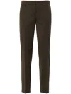 N°21 Pressed-crease Trousers In Green
