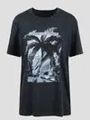 N°21 Woman T-shirt Charcoal Size S Cotton