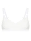 N°21 Scalloped-edges Bra In 1105 Ecru`