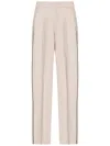 N°21 Blush Pink Satin Pyjama-style Trousers
