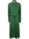 N°21 Viscose Dress In Green