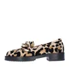 N°21 Moccasins With Oversized Chain In Marrone Marroni