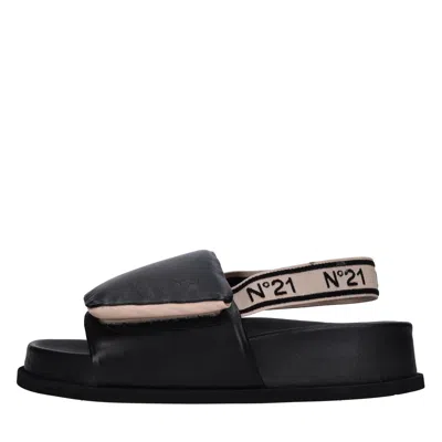 N°21 N°21 SANDALS BLACK