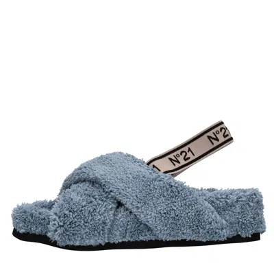 N°21 Sandals Blue In Blu Blu E Verdi