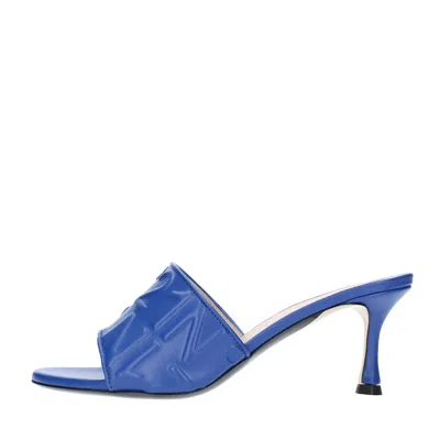 N°21 Sandals Blue In Blu Blu E Verdi