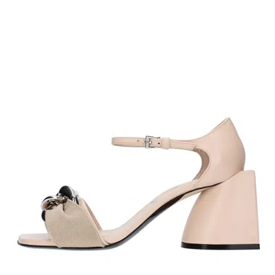 N°21 Sandals Pink In Nude