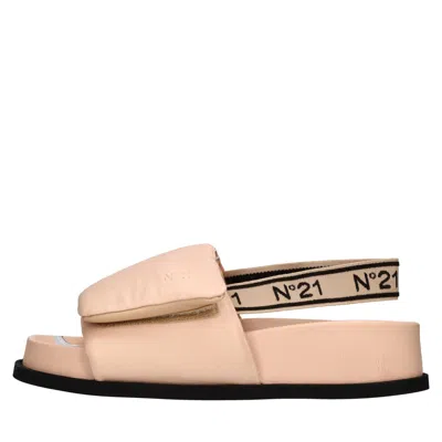 N°21 Sandals Pink In Rosa Pastello