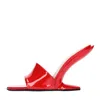 N°21 Sandals Red In Rosso Vivaci