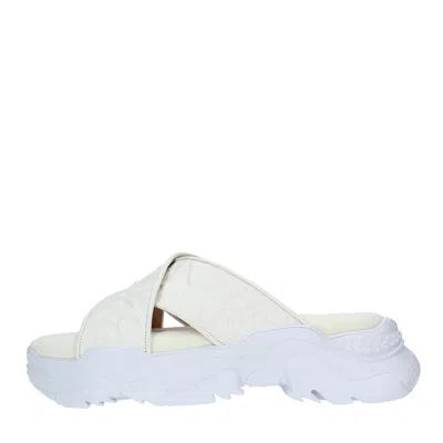 N°21 Sandals White In Bianco Chiari E Naturali