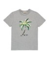 N°21 Palm Tree T-shirt In Gray