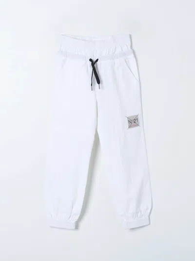 N°21 Pants N° 21 Kids Color White