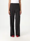 N°21 Straight Trouser In Schwarz