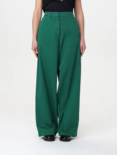 N°21 PANTS N° 21 WOMAN COLOR GREEN,G63133012
