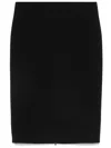 N°21 Pencil Midi Skirt In Black