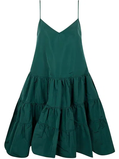 N°21 PEPLUM-HEM MINI DRESS