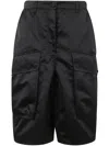 N°21 Polyester Bermuda Shorts