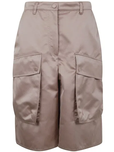 N°21 POLYESTER BERMUDA SHORTS