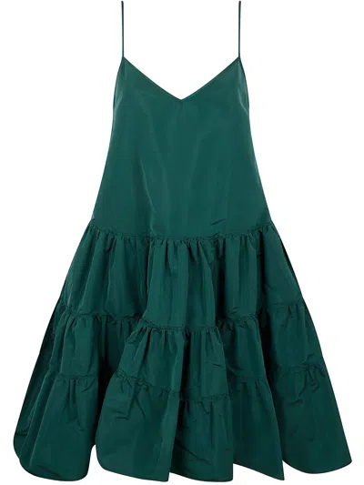 N°21 Polyester Dress In Green