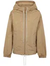 N°21 Polyester Jacket In Beige