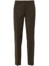 N°21 Pressed-crease Trousers In Green