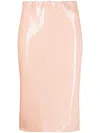 N°21 Sequin Midi Skirt In Neutrals